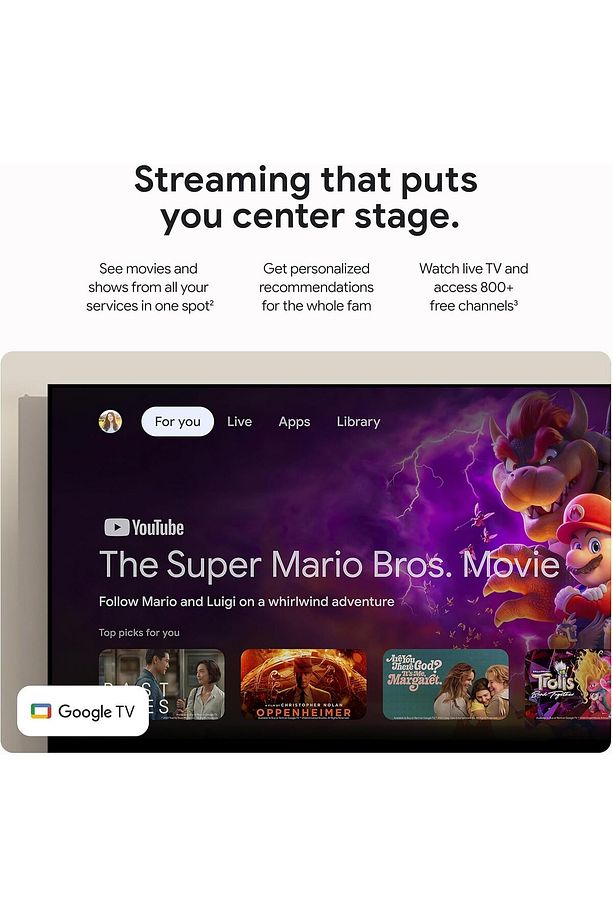 TV Streamer | 4K | 32 GB | Voice Remote - 4