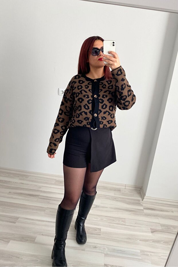 سترة ليوبارد ناعمة - 5