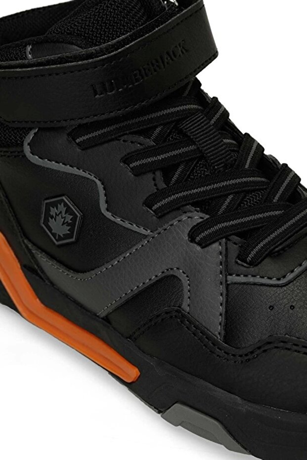 Ruby Hi 4Pr Black Boy High Sneaker - 7