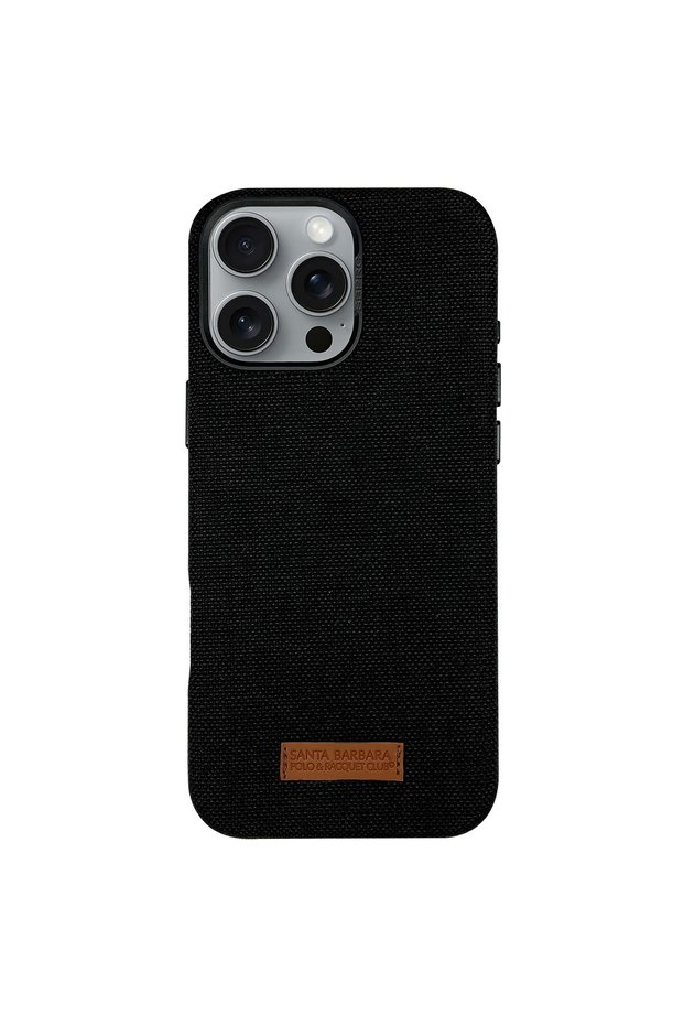 Sbprc iPhone 16 Pro Compatible Case Magsafe Fabric Mechanical Key Camera Protection Design Leonard Cover