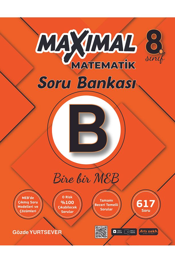 Maximal Matematik Bire Bir MEB Soru Bankası  -B-   (YENİ) - 1