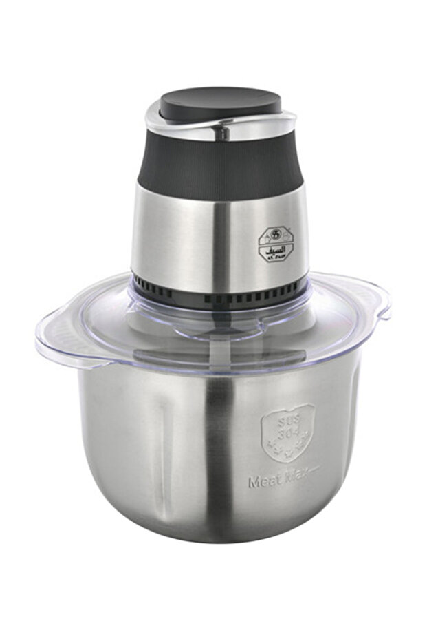 مفرمة خضروات مع وظيفة مفرمة اللحم 800 واط E02431 فضي - 2