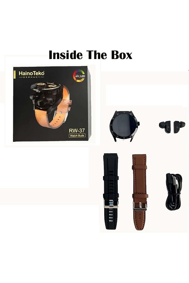 Haino Teko Rw-37 Watch Buds, Kulaklık Ve Akıllı Saat Set - 5