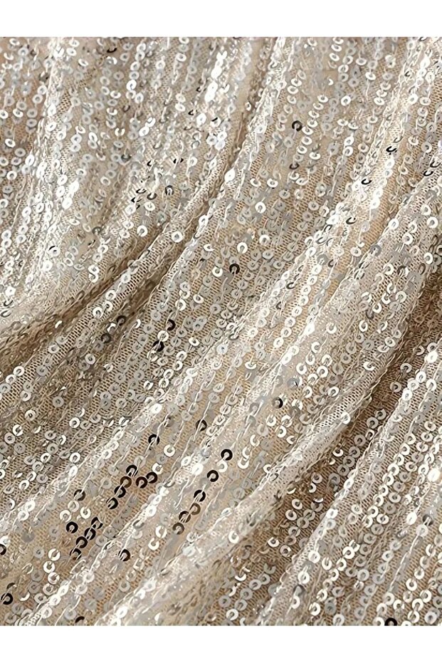 Maxi boy pullu payet etek - 4