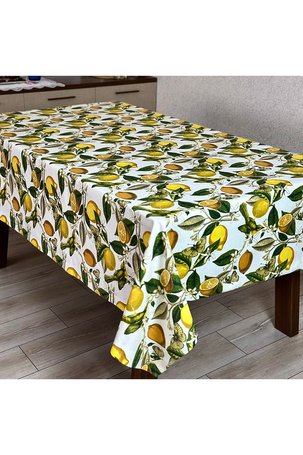 Masa Örtüsü Duck Kumaş Dertsiz Yemek Masası Örtüsü - 3