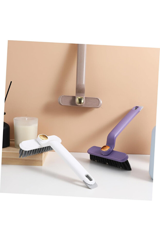 Aveo 1-Piece Multi-Functional Cleaning Brush with Tweezers and Rotating Head for Leather Nlemesine Cleaning