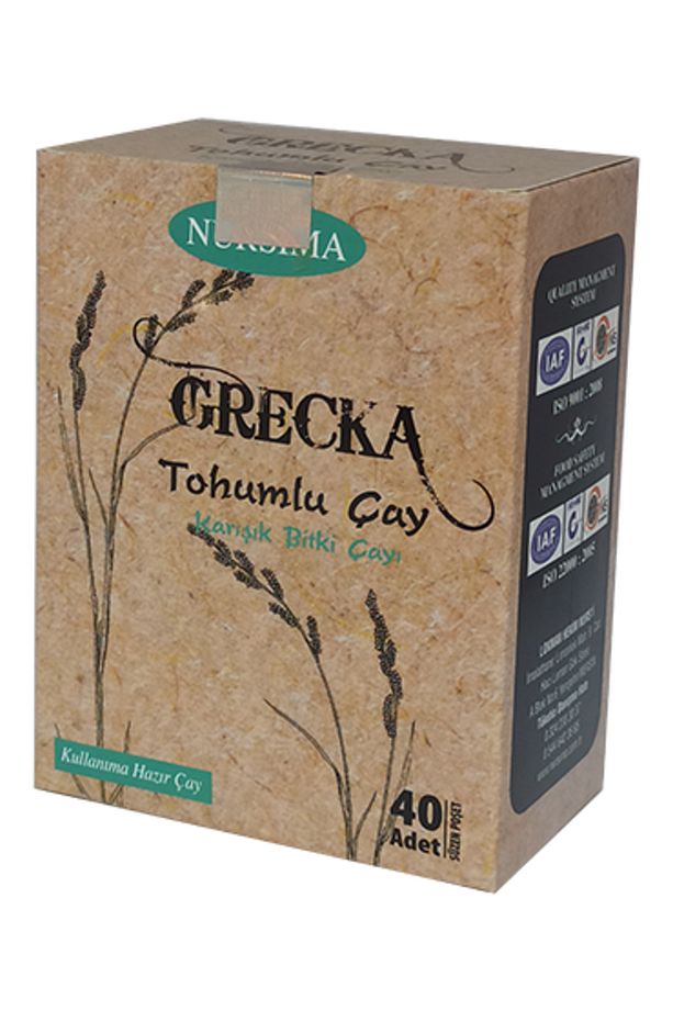 Greçka Tohumlu Karışık Bitki Çayı 40 lı Süzen Poşet - 1