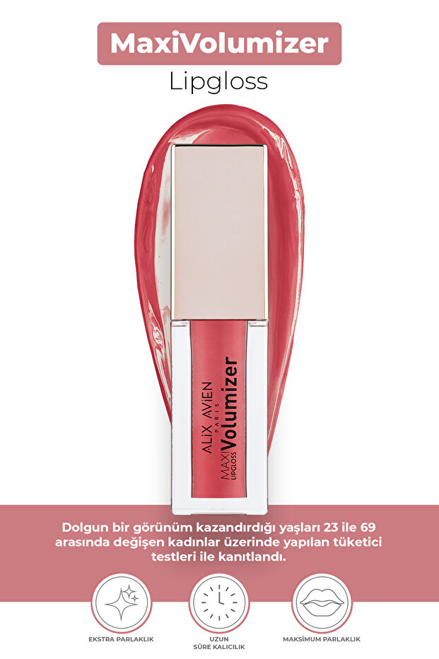 Plumping Volumizing High-Shine Lip Gloss - Maxivolumizer Lipgloss 216 Glazing Fuchsia