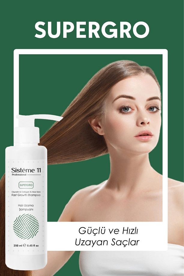 Sisteme 11 Hızlı Uzama Şampuanı 250 ml 8684091009238 - 4