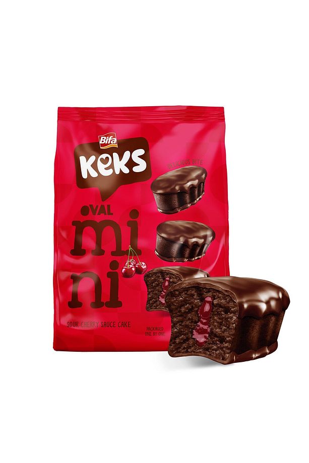 Mini Oval Kek Kakaolu Vişneli 170 gr X 2 Adet - 3
