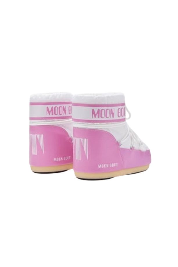 80d1409340-jb05 Icon Low Nylon Kadın Beyaz Kar Botu - 4
