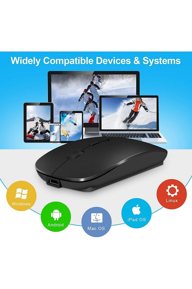 Laptop Notebook Kablosuz Led Tv Bilgisayar L Mouse Maus Maus - 2