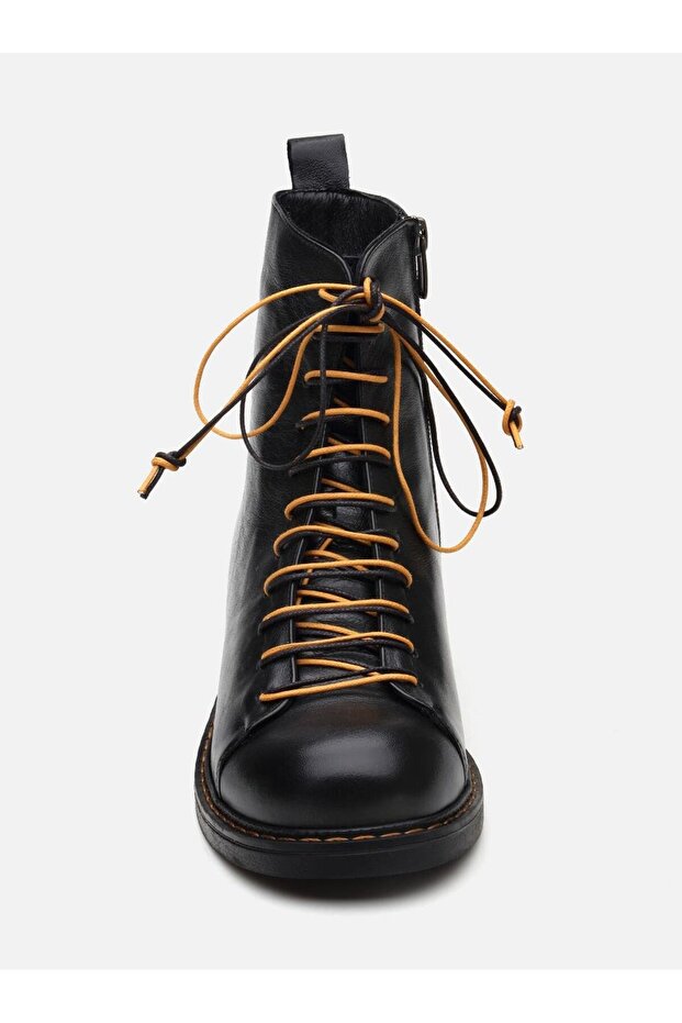 Steve Siyah Kadın Deri Bot - 3