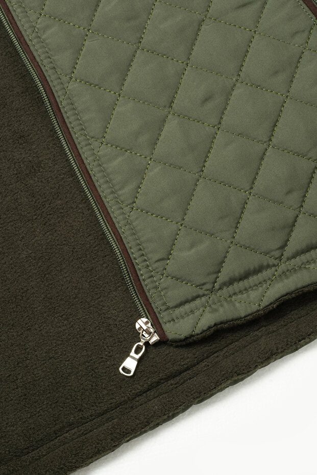 HAKİ BİYELİ KAPİTONE YELEK - 5