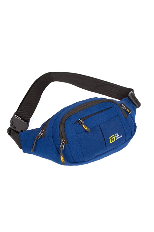 Unisex Adjustable Sling Bag, Free Bag, Unisex Crossbody Sling 4 Compartment Chest And Waist Bag