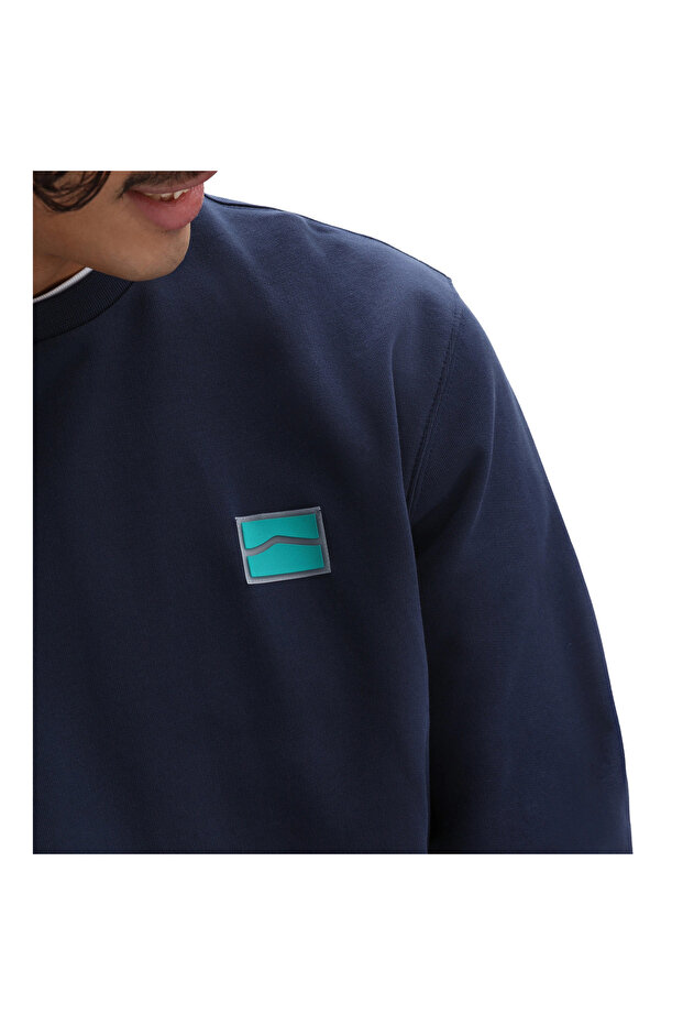 Blouse Vans Sequence Crew, Blue, Men - 4