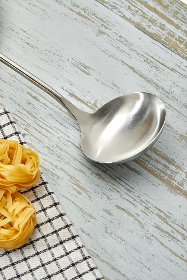 Lüx Model Paslanmaz Çelik Kepçe - 5