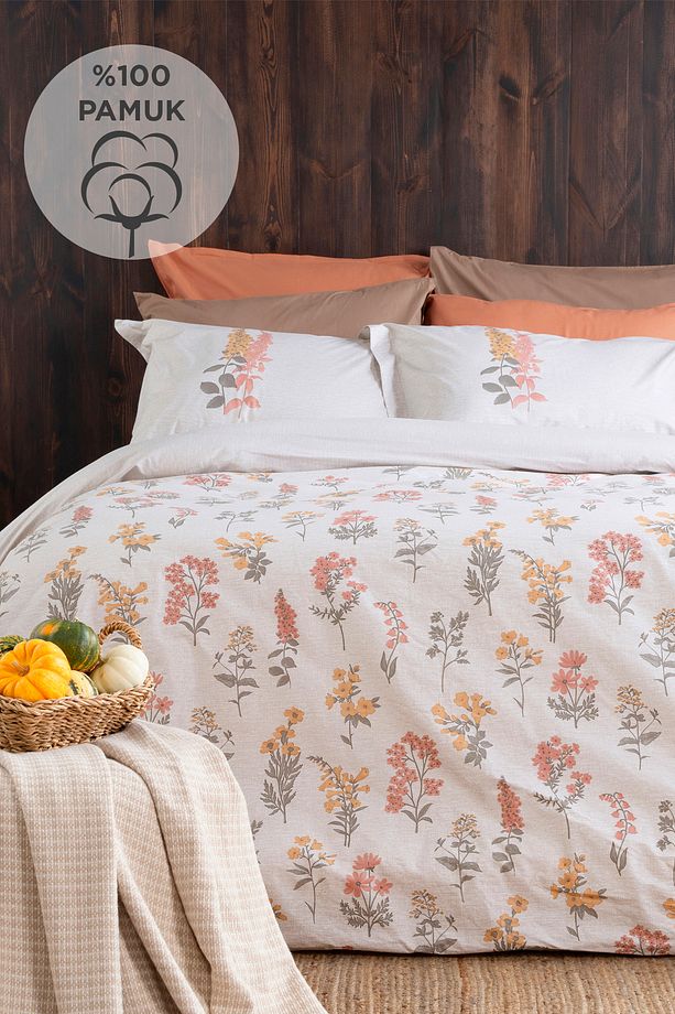 Bohemia Çift Kişilik (60 TEL) %100 Pamuk Nevresim Takımı - 1