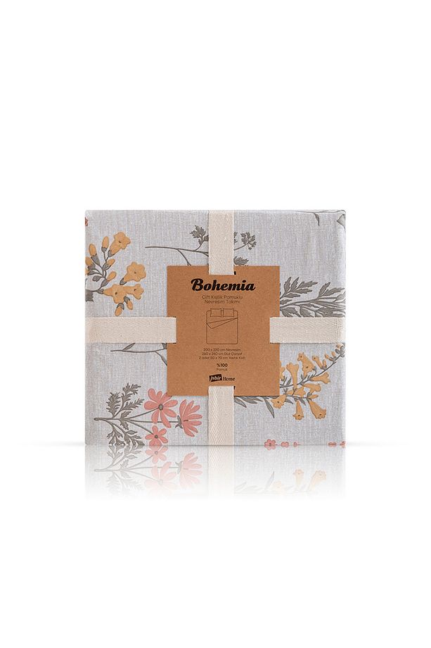 Bohemia King Size (60 TEL) %100 Pamuk Nevresim Takımı - 4