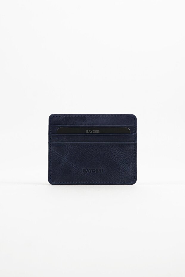 Bayderi Catsby Genuine Leather Card Holder