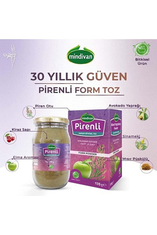 Pirenli Karışık Bitkisel Toz 135 gr - 5