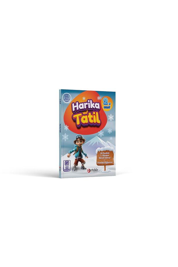 2 Sınıf Harika Tatil (10 Fasikül 1.Dönem Genel Tekrar + 1 Fasikül Eğlence) - 1