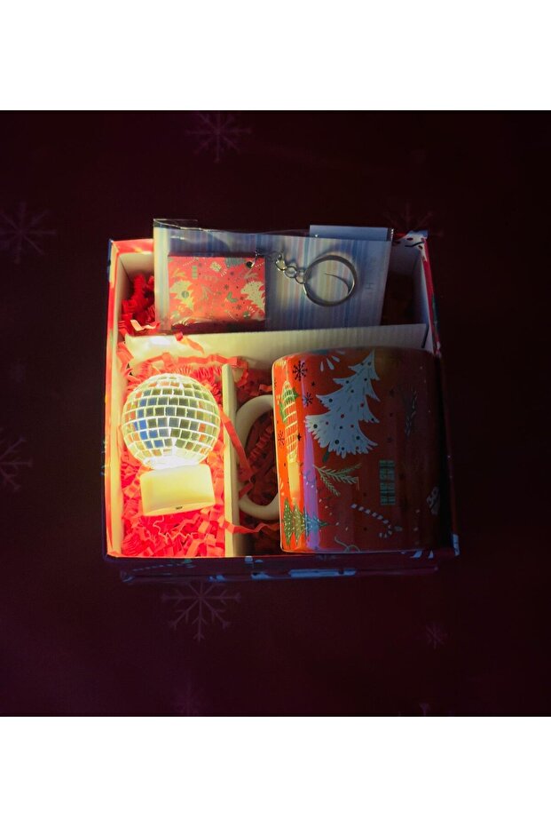 Yılbaşı Tasarımlı Hediye Seti - 2