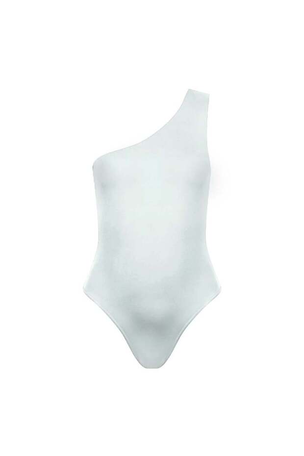 Çift Yön Tek Omuz Mayo - Taba - 5