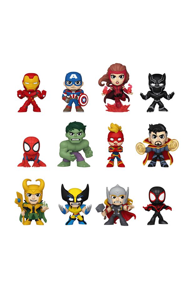 POP! Mystery Minis Marvel - New Classics Tek Sürpriz Paket Bobble-Head - 1