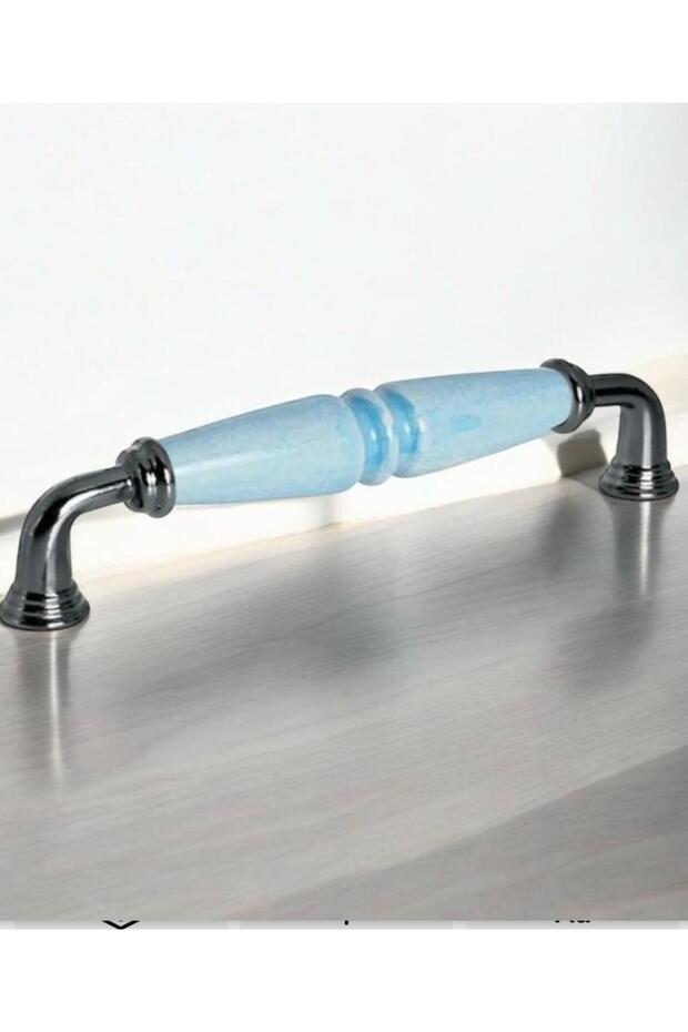 (16 cm) -Porcelain -Metal Furniture Handle Cabinet Drawer Bathroom Child Handle Handle Kulb-Inci160Mm-Stk3318