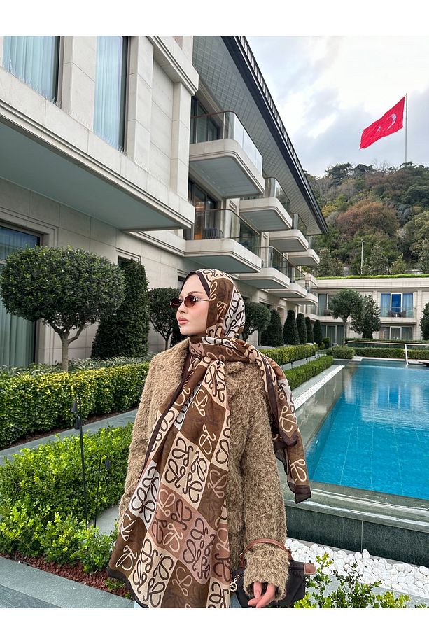 İthal Yün Koton Şal - 1