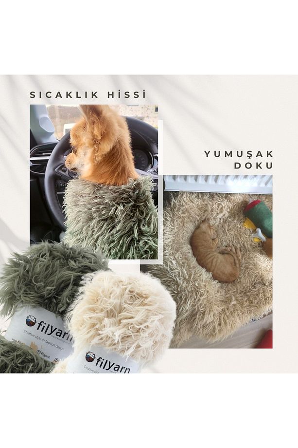 Estepa Gül Kurusu , Örgü Ipi, Sakallı Ip, Ip, Tüylü Ip, Bebek Ipi, Yumuşak Ip, Kedi Ipi - 3