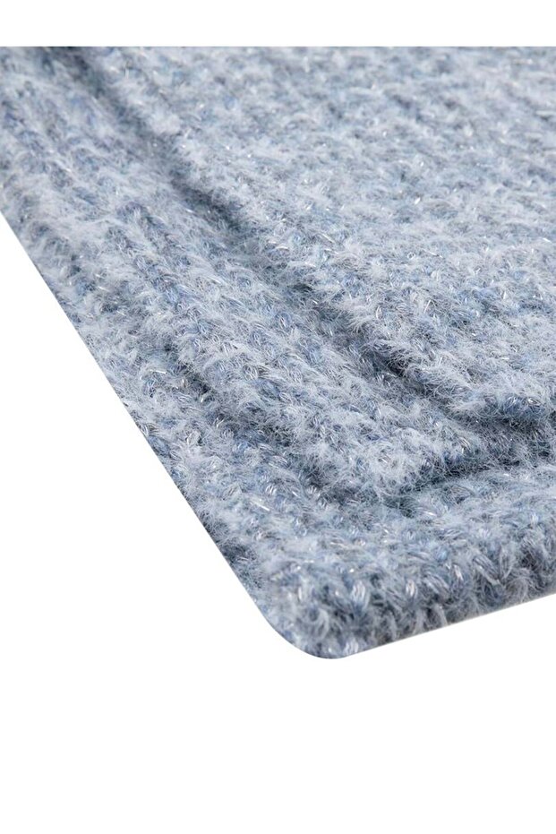 Triko Atkı - Mavi - 6