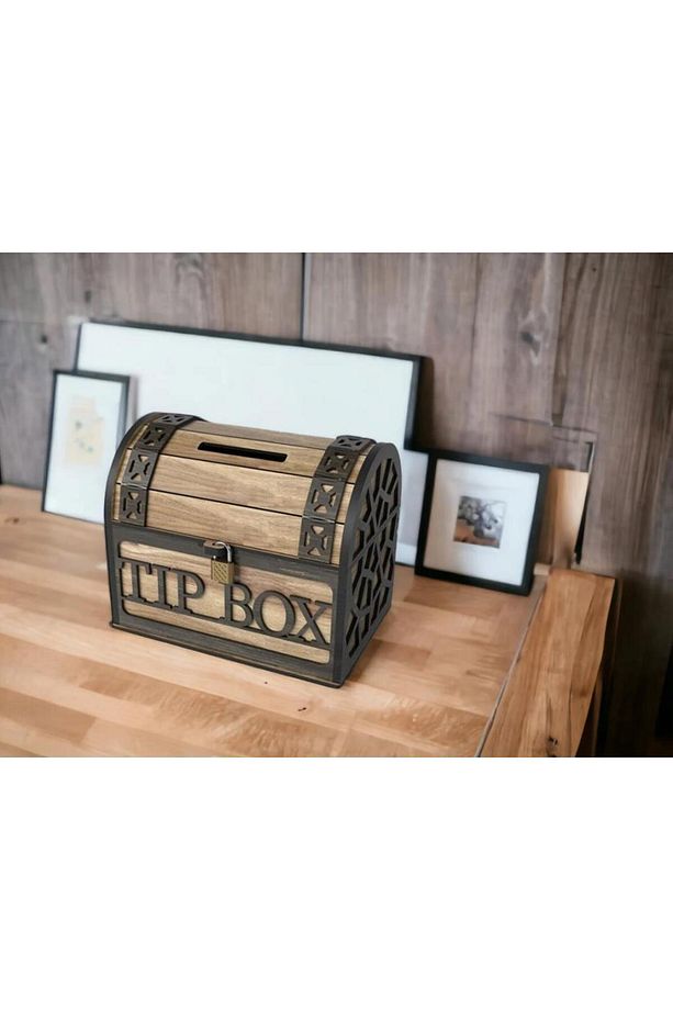 Klitli Tip Box Bahşiş Kutusu Ve Kumbara Sandık Tipi Tipbox - 2