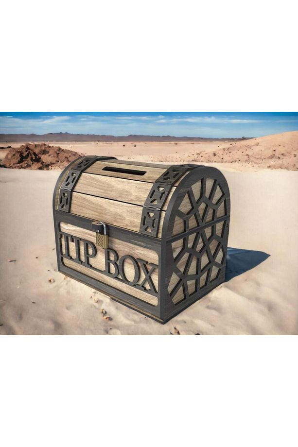 Klitli Tip Box Bahşiş Kutusu Ve Kumbara Sandık Tipi Tipbox - 7