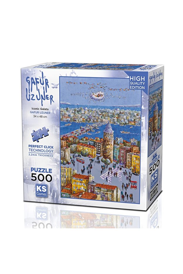 لغز جالاتا الأيقوني المكون من 500 قطعة