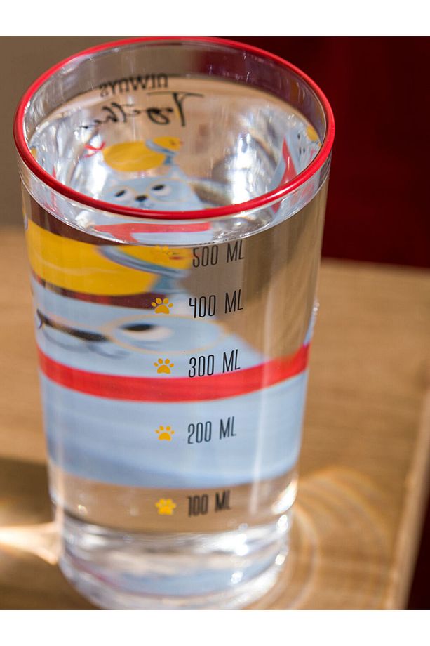 Baskili Cam Bardak 500 Ml - W4IN59Z8 - 5
