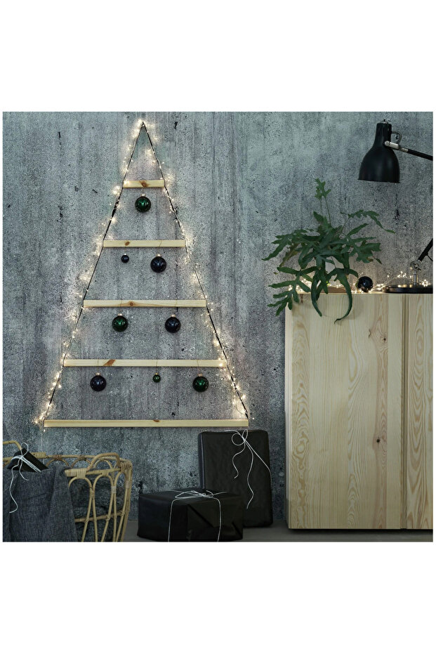 VINTERFINT duvar dekorasyonu, bambu-siyah - 3