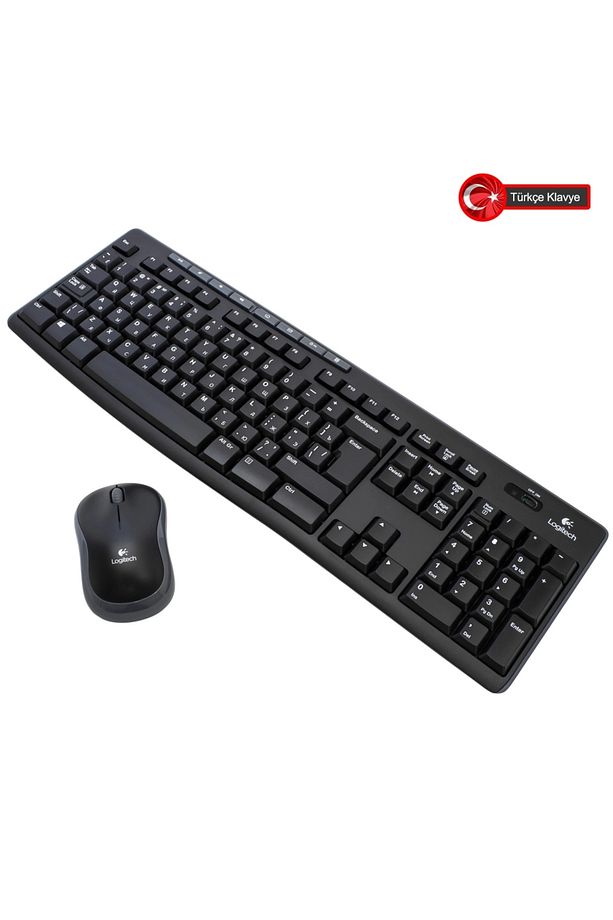 Logıtech Mk270, 920-004525, Kablosuz, Türkçe Q, Klavye Mouse Set - 2