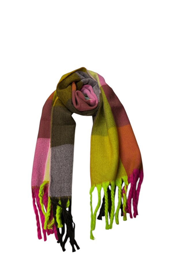 شال أساسي ذو ملمس ناعم بطول 50x185 - 1