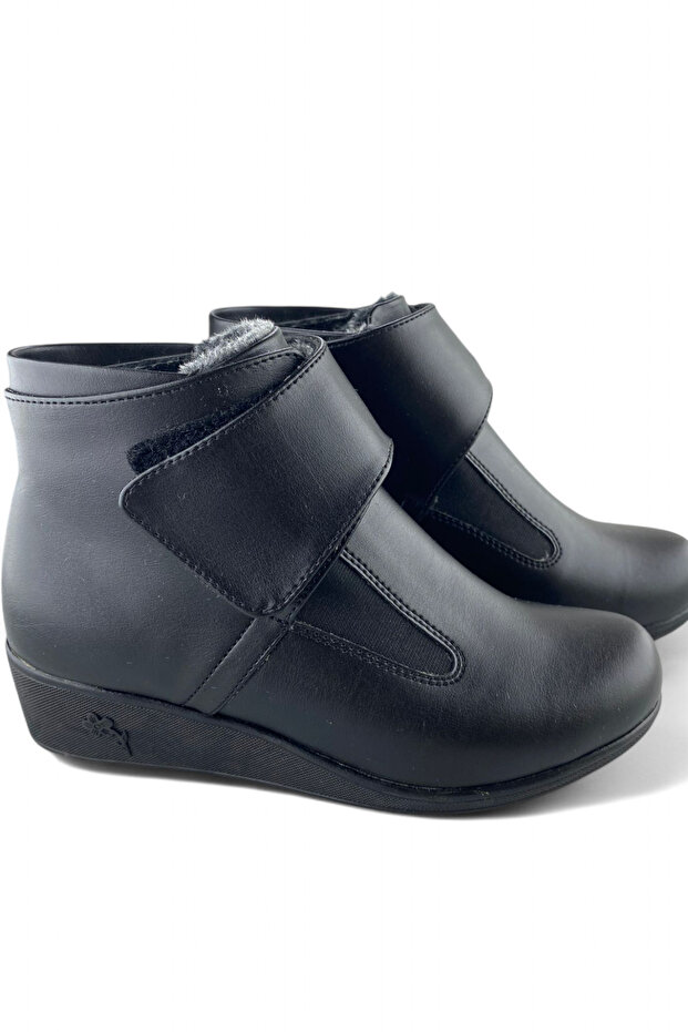 Dybt24 Orthopedic Mother Boots - Fully Furry, Non-Slip Sole, Velcro