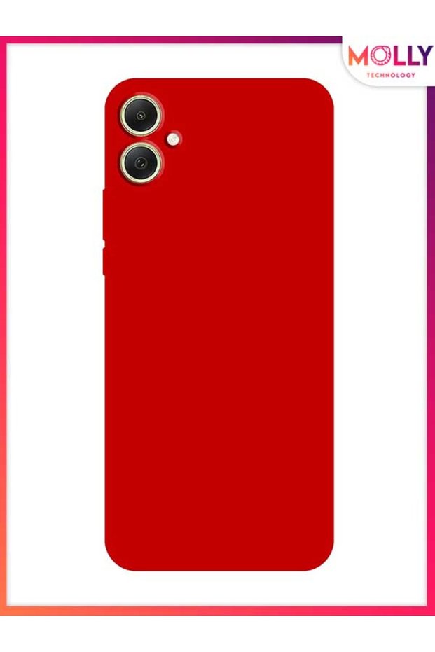 Velvet Silicone Case with Red Liquid Inside for Samsung Galaxy A06