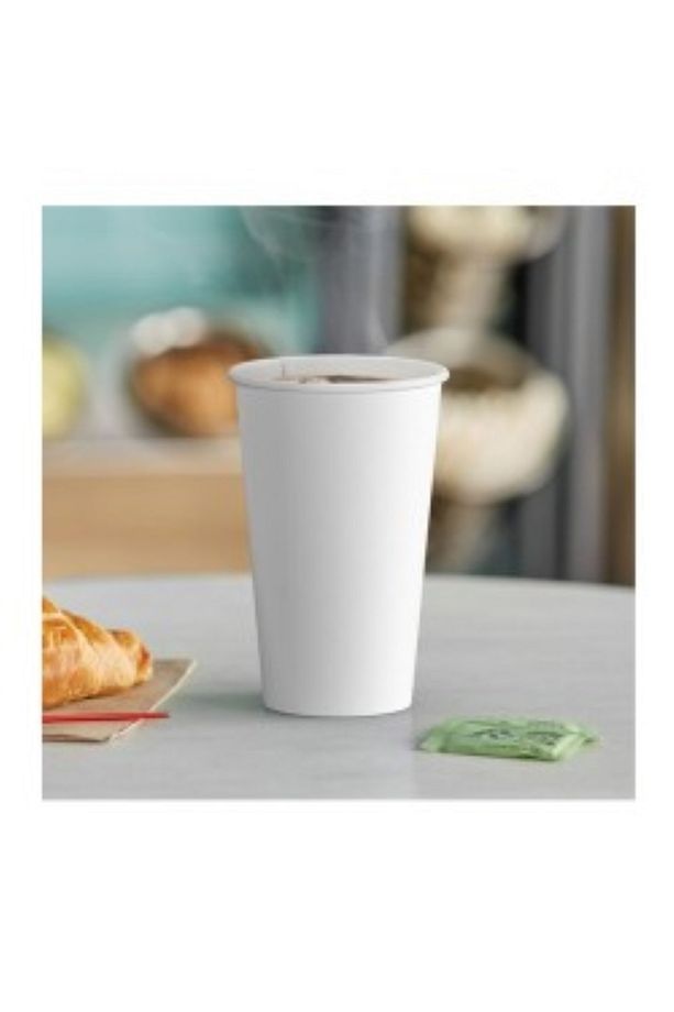 12 OZ KARTON BARDAK / AYRAN, ÇAY, MEŞRUBAT / 50 ADET ( 1 PAKET ) - 1