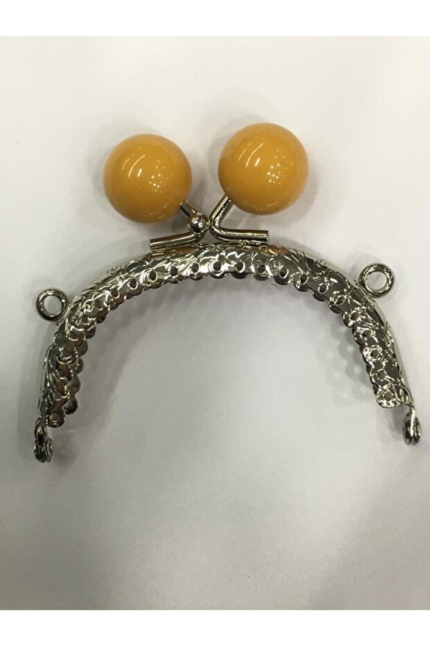 Bag and Wallet Clip Oval 20 Cm Model with Pearls