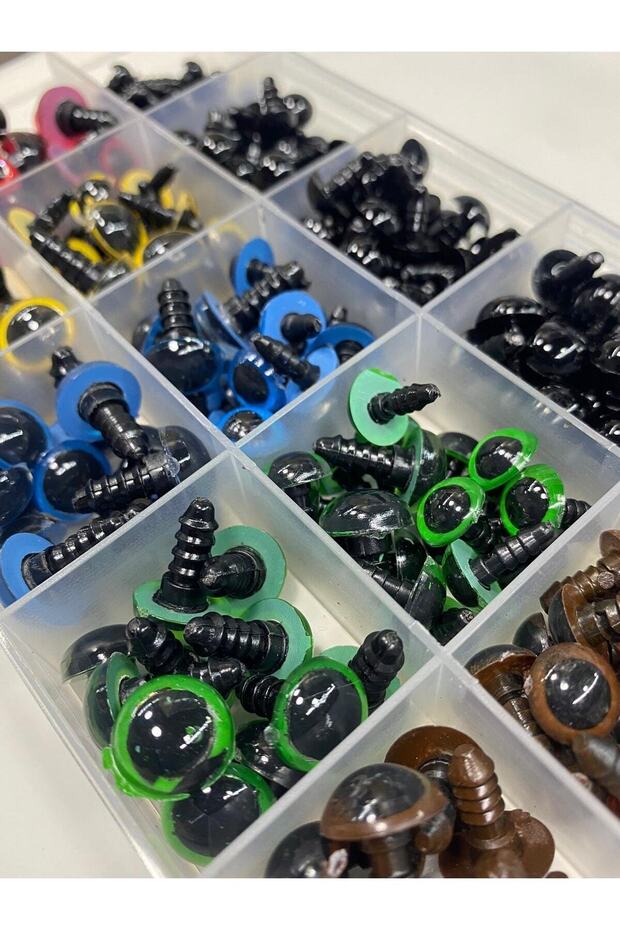 Screw-On Eyes Set / Amigurumi Eye Set / 150 Pairs