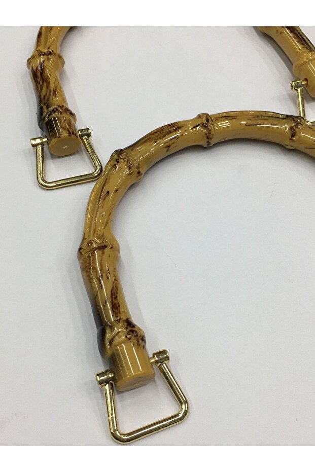 Bambu Görünümlü Plastik Çanta Sapı - 3