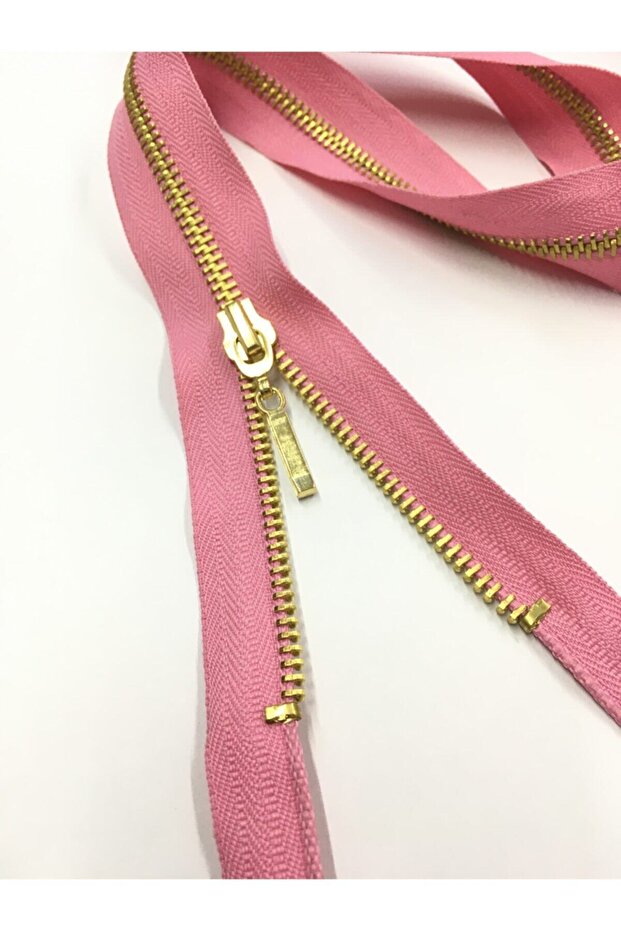 Demir Tooth Coat Zipper 90 Cm Candy Pink