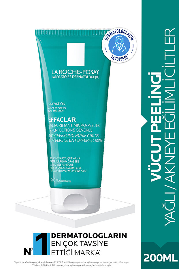 Effaclar Micro Body Peeling - Oily/Acne Prone Skin - 200ml