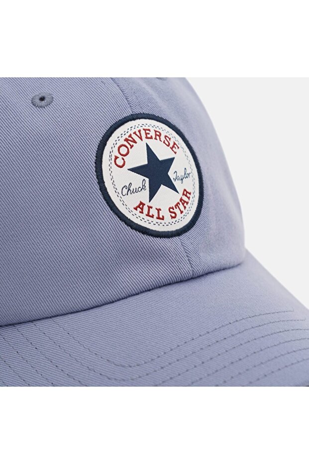 Cap Converse Tipoff Chuck Patch Baseball Hat, Blue, Unisex - 3