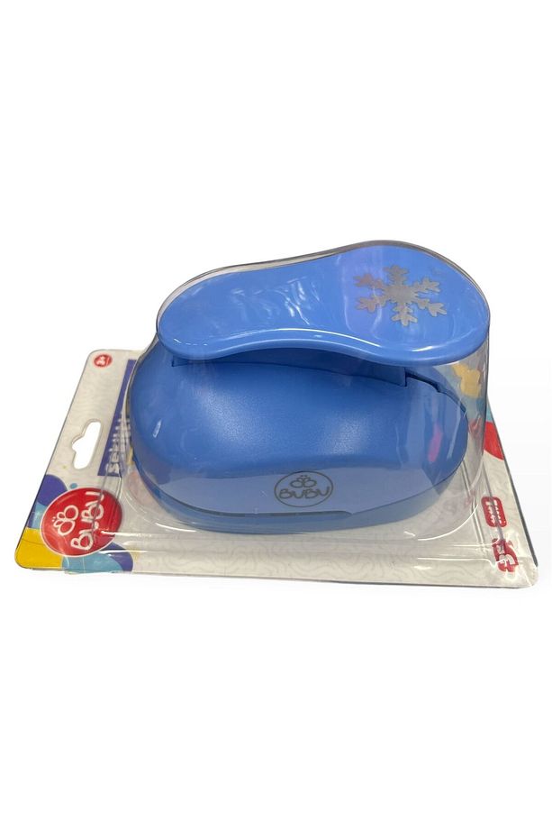 Bu-Bu Şekilli Eva Ve Kağıt Delgeç Kar Tanesi (7.6 Cm) 3 Xxl BUBU-DE0016 - 1